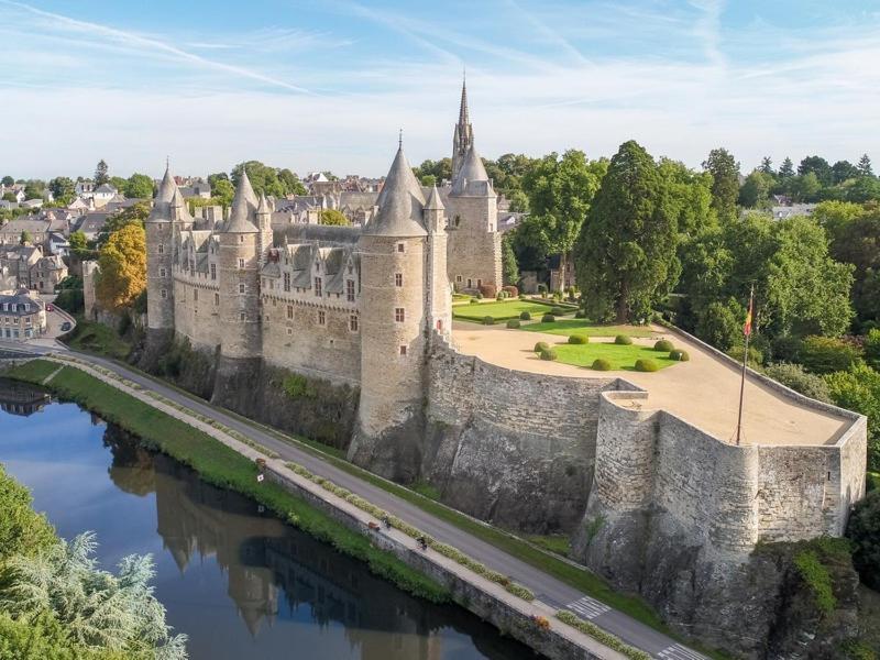 Maison Josselin Proche Chateau Esterno foto