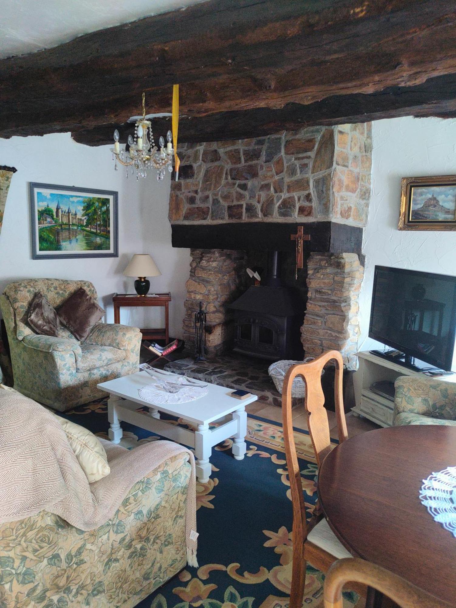 Maison Josselin Proche Chateau Esterno foto